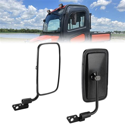 case skid steer mirror accessories|farm tractor rear view mirrors.